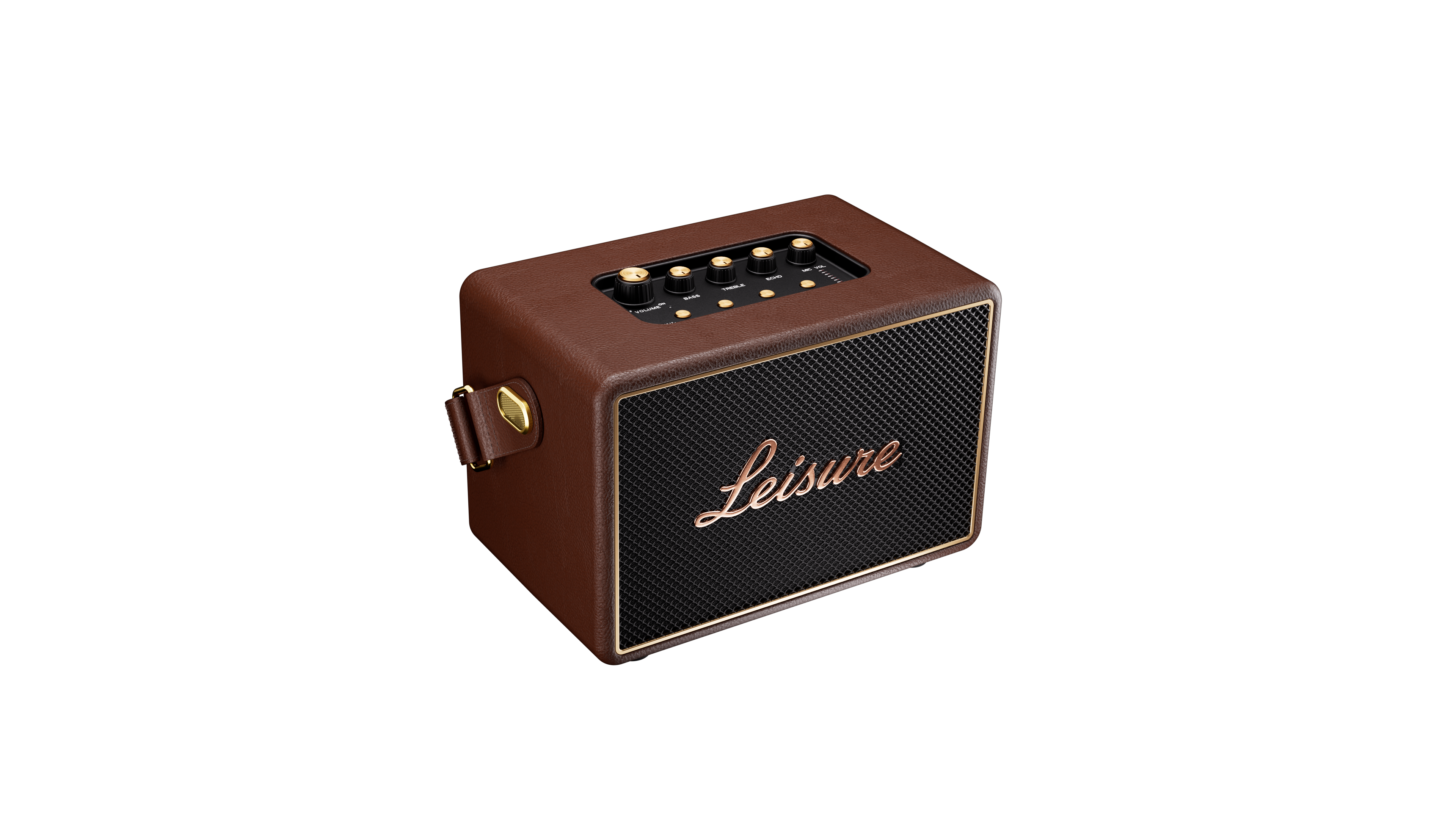 Leisure Legend speaker in heritage brown